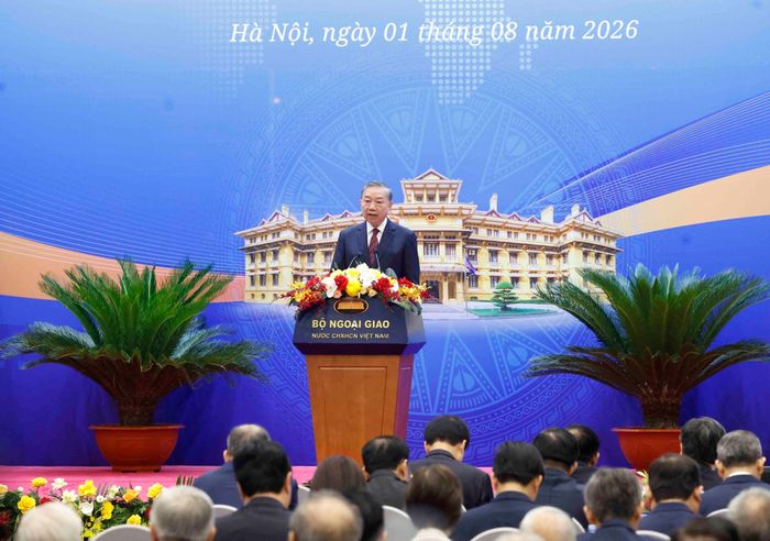 Tổng Bí thư, Chủ tịch nước Tô Lâm phát biểu. Ảnh: Thống Nhất – TTXVN