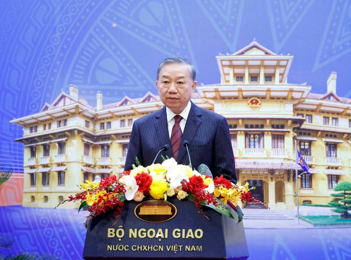 Tổng Bí thư, Chủ tịch nước Tô Lâm phát biểu. Ảnh: Thống Nhất – TTXVN