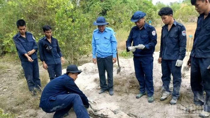 Đội K90 quy tập tại ấp Boeng Kok, xã Ta Ches, huyện KampongTralach, tỉnh Kampong Chhnang, Campuchia.