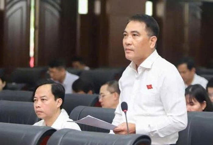 Các đại biểu phát biểu tại phiên họp.