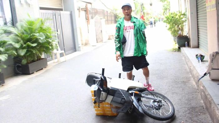 Nguyễn Huy Hoàng bị Công an TPHCM khởi tố về tội cướp giật tài sản. Ảnh: CATP
