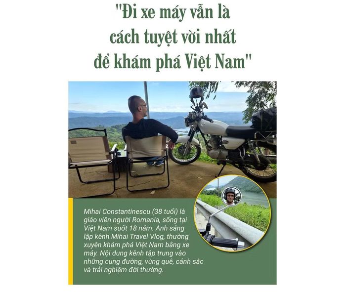 - Nếu giới thiệu Việt Nam với một người bạn nước ngoài, anh sẽ ưu tiên ba trải nghiệm nào?