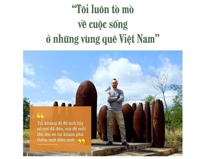 - Điều gì ở Việt Nam mà người Việt xem là bình thường nhưng dưới góc nhìn của anh lại rất đáng quý?