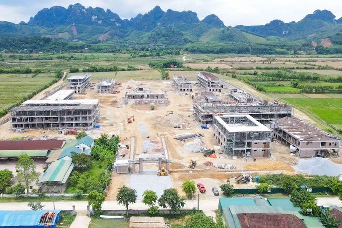 Dự án trường nội trú liên cấp tiểu học và THCS xã biên giới Môn Sơn, Nghệ An.