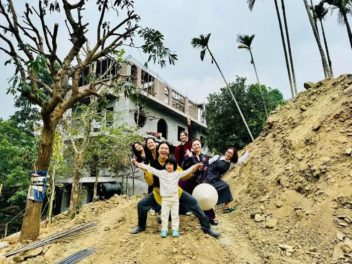 NSND Phương Thảo dành nhiều thời gian, tâm huyết cho công trình của mình.