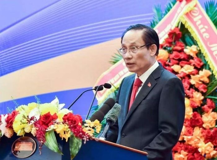 Bộ trưởng Ngoại giao Lê Hoài Trung phát biểu khai mạc hội nghị. Ảnh: Như Ý.