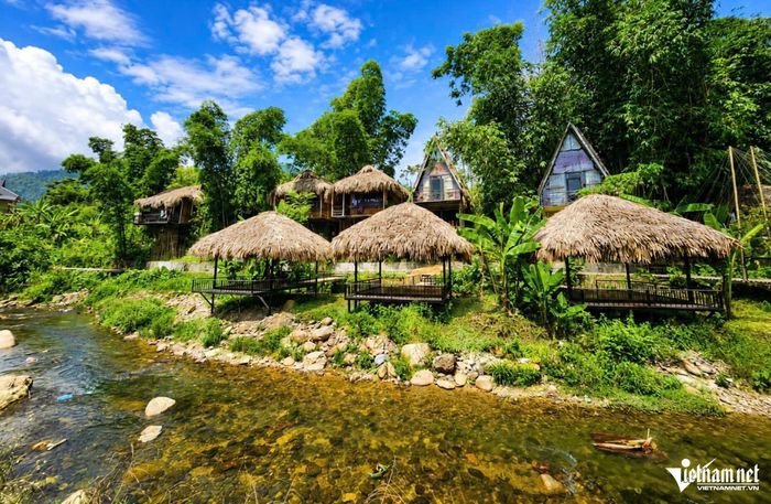 Các bungalow phục vụ du khách.