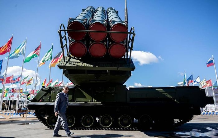 Xe Buk-M3. Ảnh: TASS