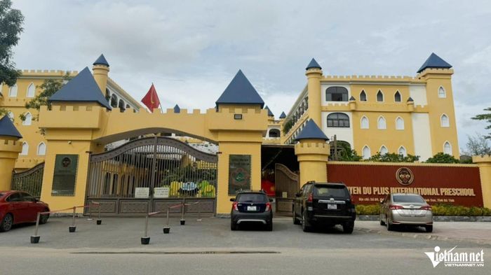 Trường Mầm non Quốc tế Nguyễn Du plus nơi xảy ra sự việc.