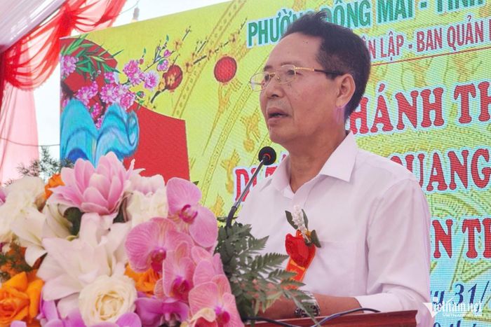 Ông Bùi Công Điền - Trưởng ban Quản lý khu Di tích Yên Lập.
