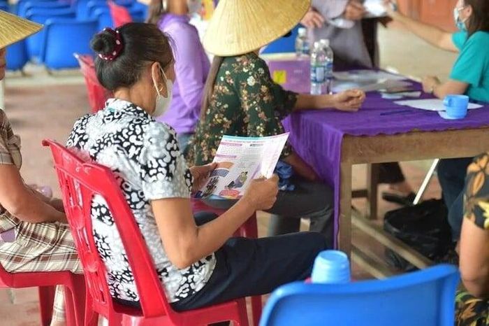 Nhiều người dân tại Hà Tĩnh được tiếp cận với các dịch vụ có chất lượng do Hội KHHGĐ Việt Nam tổ chức