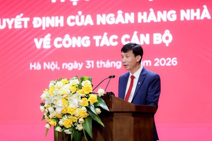 Tân Trưởng Ban kiểm soát Agribank Phạm Đức Tuấn phát biểu nhận nhiệm vụ