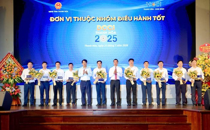 Khối các xã, phường dẫn đầu kết quả xếp hạng DCCI Thanh Hóa 2025