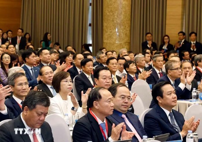 Các đại biểu tham dự Hội nghị. (Ảnh: Thống Nhất/TTXVN)