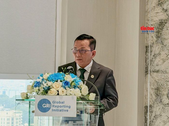 Ông Huỳnh Quốc Khánh kỳ vọng Bộ tiêu chuẩn GRI tiếng Việt sẽ giúp doanh nghiệp Việt có cơ hội tham gia sâu hơn vào chuỗi kinh tế toàn cầu.