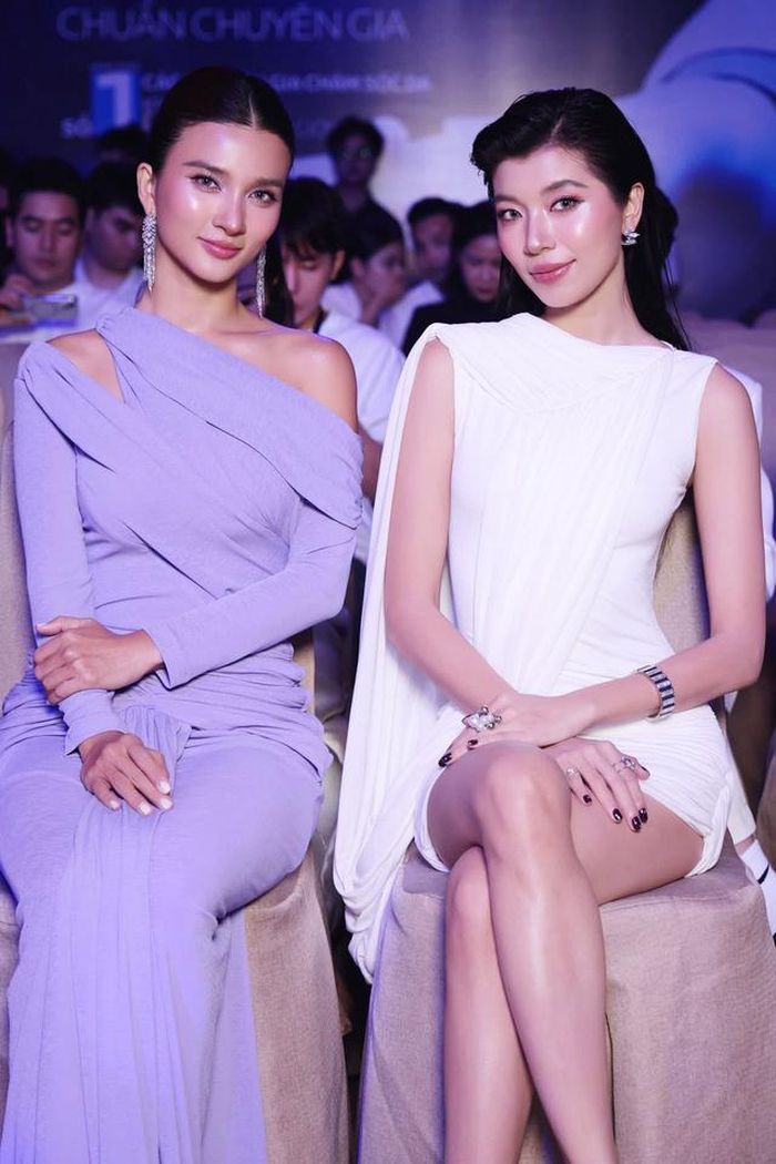 Kim Tuyến và Đồng Ánh Quỳnh được cho có mối quan hệ đặc biệt sau những hint rõ mồn một. Ảnh: Tổng hợp.