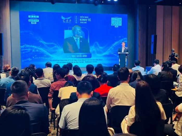GS, TS Mạc Quốc Anh - Phó Chủ tịch kiêm Tổng Thư ký Hiệp hội Doanh nghiệp nhỏ và vừa TP Hà Nội (HANOISME).