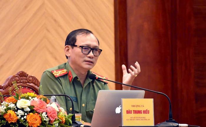 Thượng tá, TS Đào Trung Hiếu