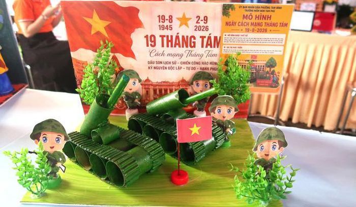 Các mô hình STEM của các trường trên địa bàn phường. 
