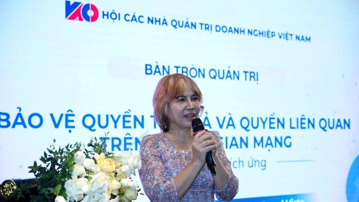 Bà Lê Thị Minh Hằng, Giám đốc Trung tâm quyền và giải pháp tài sản số. Ảnh: Hoàng Anh