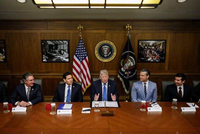 Tổng thống Donald Trump đưa vấn đề người di cư ở Tây Ban Nha vào chiến dịch bầu cử giữa nhiệm kỳ. Ảnh: White House.