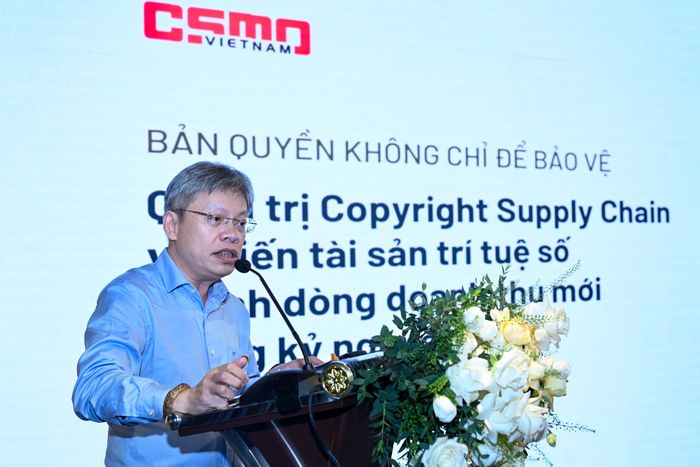 Theo ông Lê Quốc Vinh, thay vì chỉ coi quyền tác giả là công cụ phòng vệ trước các hành vi vi phạm, doanh nghiệp cần xem đây là một loại tài sản có khả năng tạo ra doanh thu và lợi thế cạnh tranh lâu dài. Ảnh: VACD