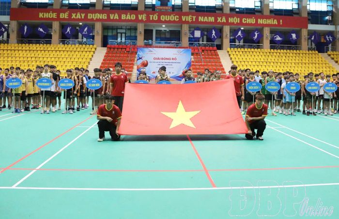 Lễ khai mạc Giải Bóng rổ các câu lạc bộ trẻ tỉnh mở rộng lần thứ V, năm 2026.