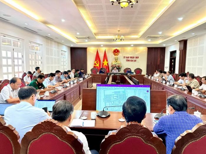 Quang cảnh buổi làm việc. Ảnh: Hà Duy