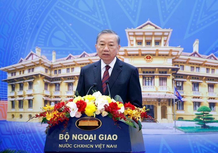 Tổng Bí thư, Chủ tịch nước Tô Lâm phát biểu tại hội nghị.