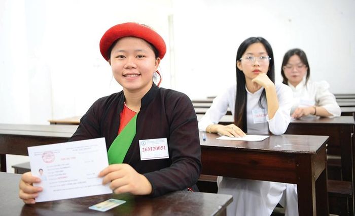 Thí sinh tham gia kỳ thi đánh giá năng lực tại Trường Đại học Sư phạm, Đại học Huế.