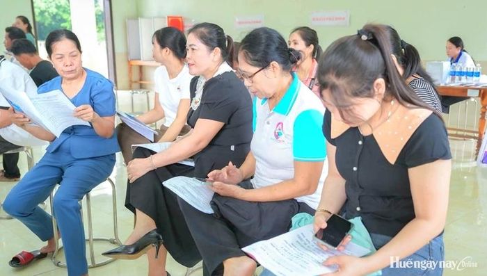 Nhiều lao động tham gia tại buổi tuyên truyền
