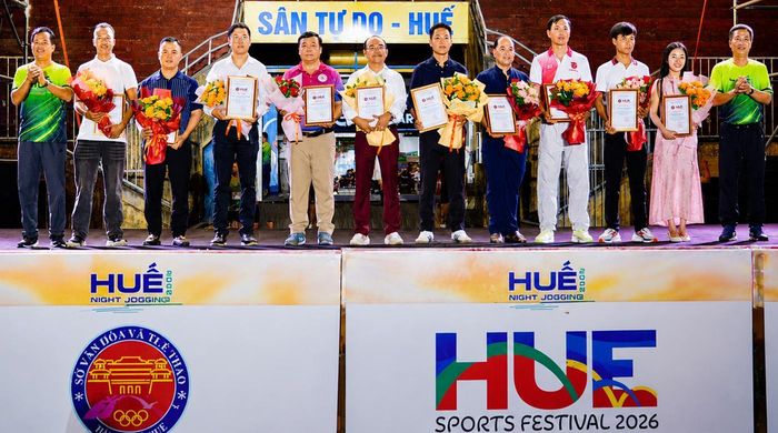  Tri ân các doanh nghiệp đã đồng hành cùng Hue Sports Festival 2026