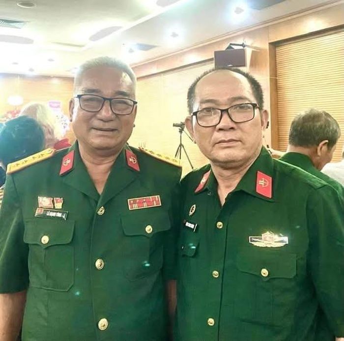 CCB Đặc công Thương Binh Lã Mạnh Tùng ( trái ) & Thành Đô