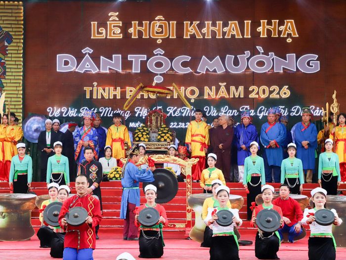 Lễ hội Khai hạ dân tộc Mường tỉnh Phú Thọ năm 2026