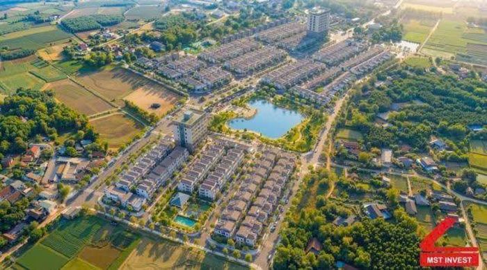 Phối cảnh dự án Khu đô thị phía Tây thị trấn Tân Kỳ (nay là xã Tân Kỳ, Nghệ An).