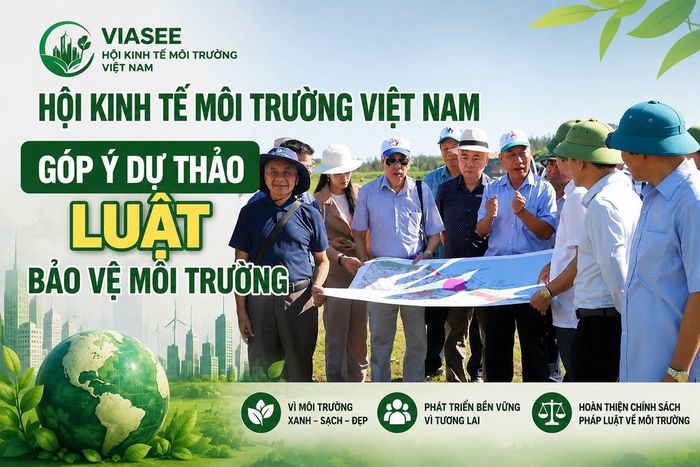 Hội Kinh tế môi trường Việt Nam tham gia góp ý vào dự thảo Luật Bảo vệ môi trường. Ảnh tạo bởi AI.