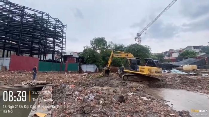Hà Nội yêu cầu đẩy nhanh tiến độ Dự án cống hóa mương và xây dựng tuyến đường từ nút rẽ ra phố Núi Trúc đến phố Sơn Tây