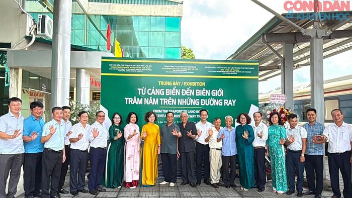 Sự kiện là điểm đến văn hóa ý nghĩa, làm phong phú trải nghiệm cho hành khách và du khách khi đến với Ga Lào Cai. Ảnh: Bảo tàng Lào Cai