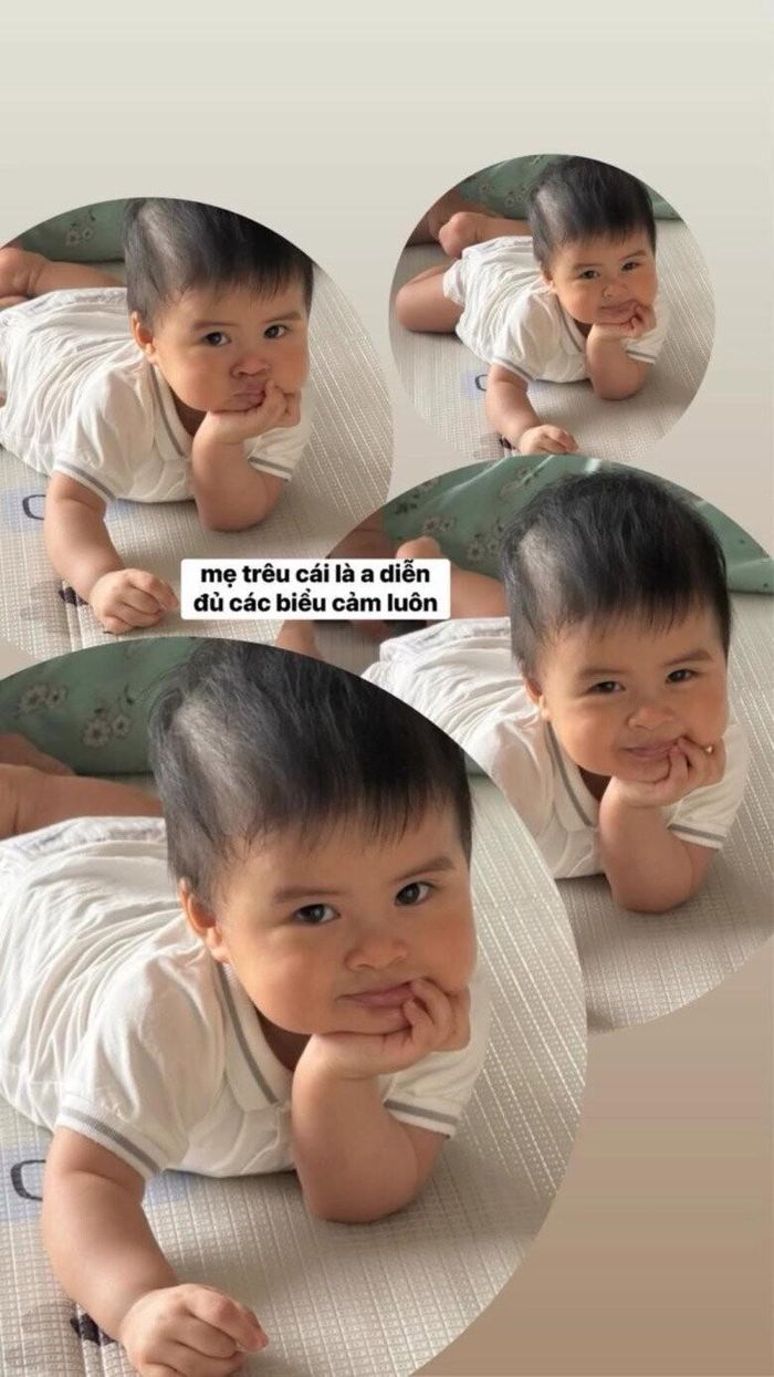 Cậu nhóc càng lớn càng đáng yêu.