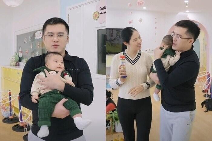 Pi 4 tháng tuổi đã được bố mẹ đưa đi thăm trường