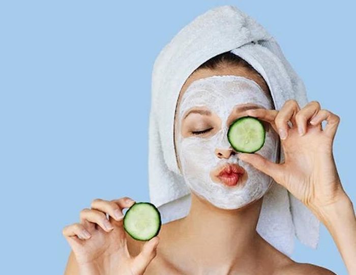 Dưa chuột góp phần duy trì làn da khỏe mạnh.