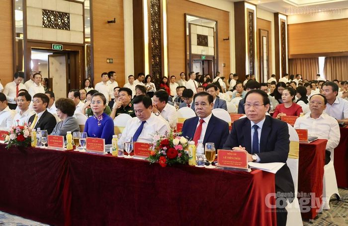 Các đại biểu dự Hội nghị công bố điều chỉnh Quy hoạch tỉnh Nghệ An thời kỳ 2021-2030, tầm nhìn đến năm 2050 và xúc tiến đầu tư năm 2026. Ảnh: VGP