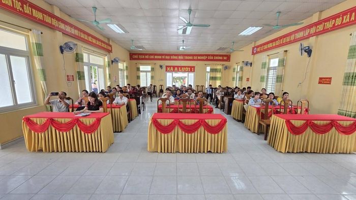 Hội nghị có sự tham gia của 137 thành viên thuộc các Tổ Công nghệ số cộng đồng trên địa bàn xã