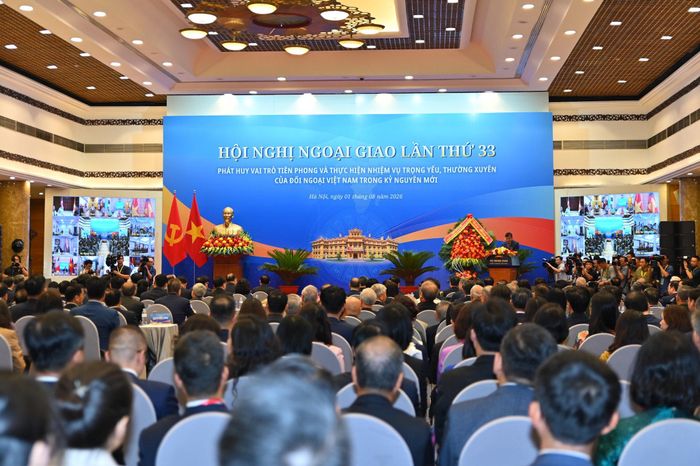 Hội nghị Ngoại giao lần thứ 33 diễn ra trong 9 ngày. Ảnh: Hải Nguyễn