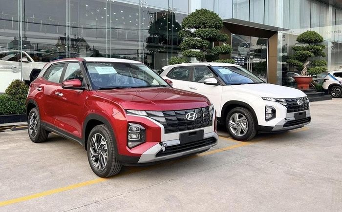 Hyundai Creta giảm xuống chỉ còn từ 599 - 699.