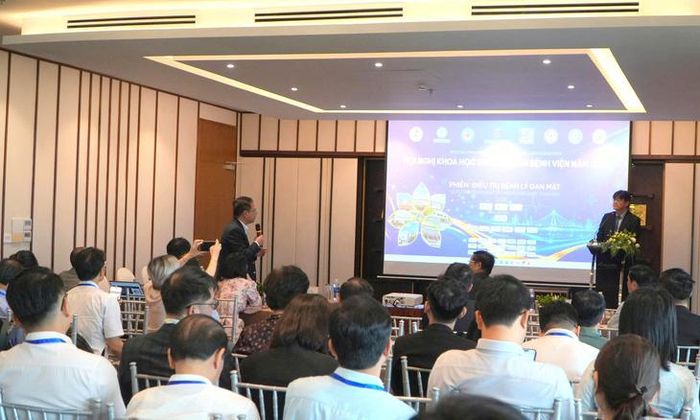 Hội nghị Khoa học Quốc tế Liên Bệnh viện Đà Nẵng năm 2026 thu hút gần 200 báo cáo khoa học. Ảnh: Hoài Phương.