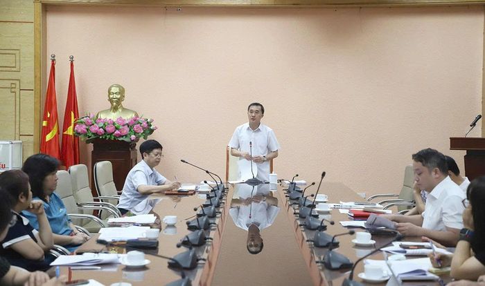 Quang cảnh cuộc họp. Ảnh: Trần Minh