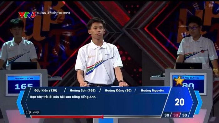 Hoàng Nguyên đã vươn lên mạnh mẽ trong phần thi về đích