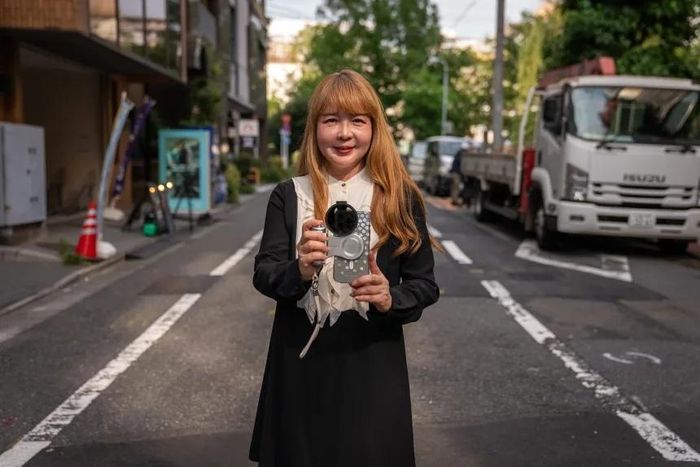 Bà Toyama hiện thường xuyên livestream trên Tiktok và có cộng đồng fan của riêng mình. Ảnh: CNN.