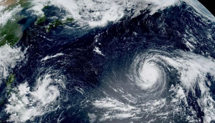 Siêu bão Dolphin được vệ tinh Himawari của Nhật Bản ghi lại. Ảnh: RAMMB/CIRA.